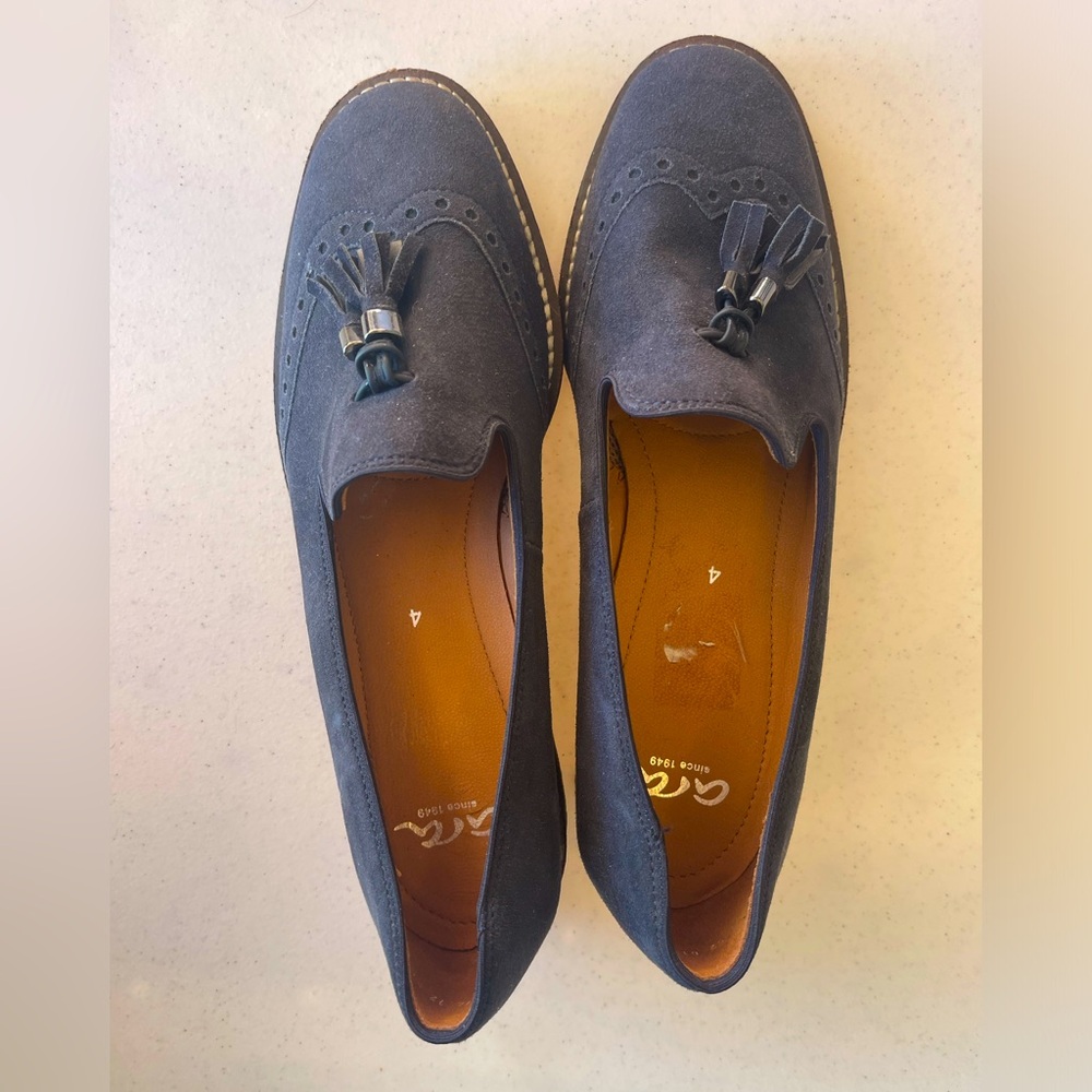 Ara Navy Blue Suede